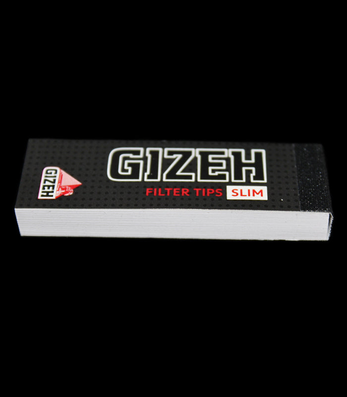 Gizeh Black | Filter Tips Slim perforiert