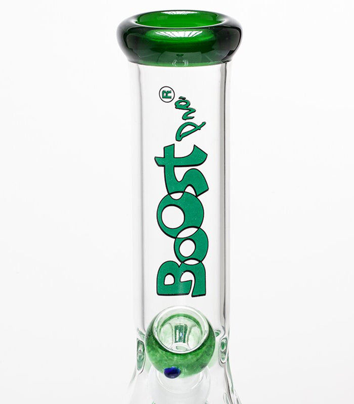 Boost | Beaker Green Glass Bong | 30 cm hoch | 18,8er Schliff  |  Ice