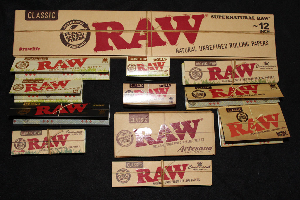 Raw Classic Black | Single Wide Double | Ultradünn