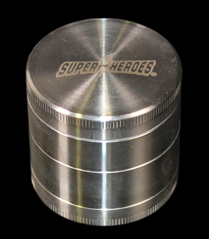 Super Heroes | Grinder | Edelstahl | 4 tlg.