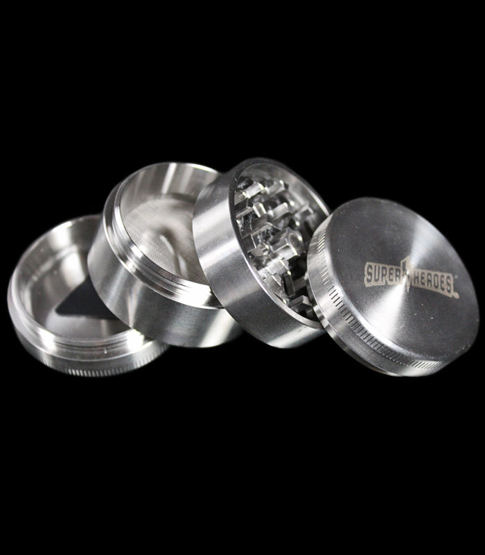 Super Heroes | Grinder | Edelstahl | 4 tlg.