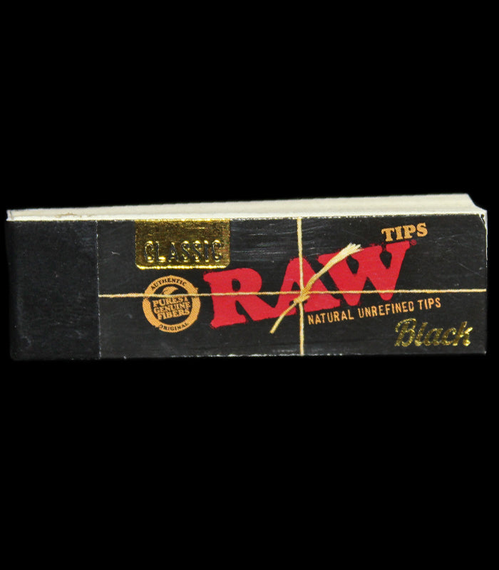 Raw Classic Black | Filtertips perforiert