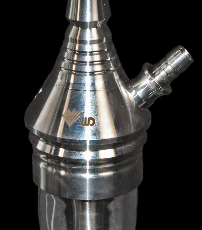 WD Hookah | G30 a-8 Edelstahlshisha | clear