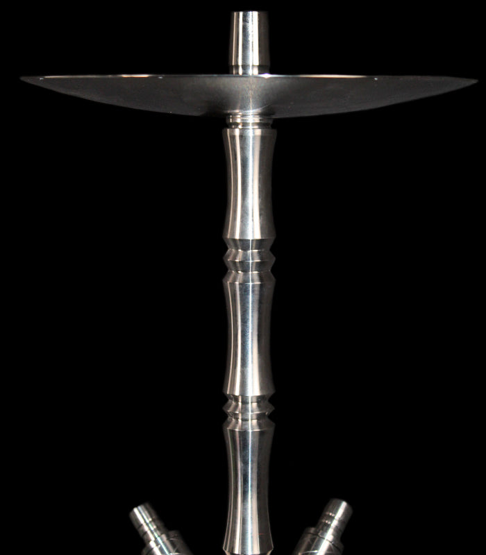 WD Hookah | G41-11 Edelstahlshisha | clear