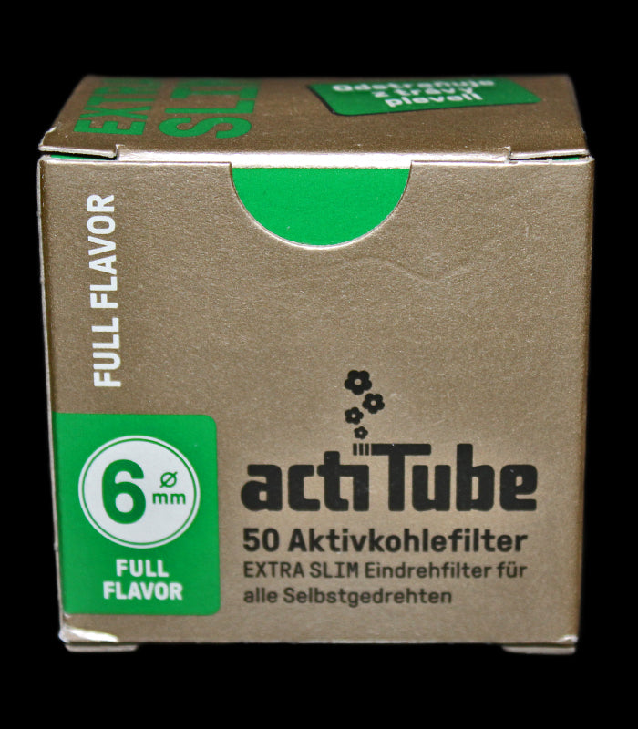 actiTube | Full Flavor Extra Slim 6 mm | 50 St.