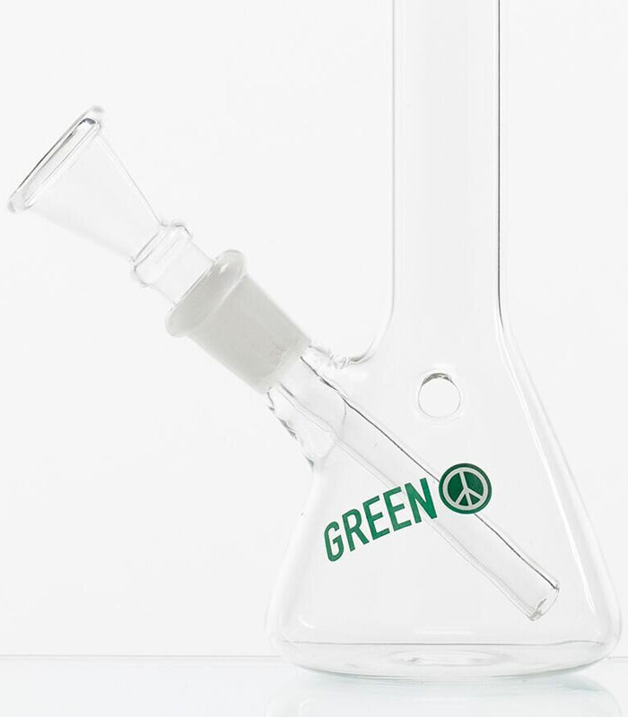 Greenline Glass Bong | Beaker Design | 14,5er Schliff mm Schliff