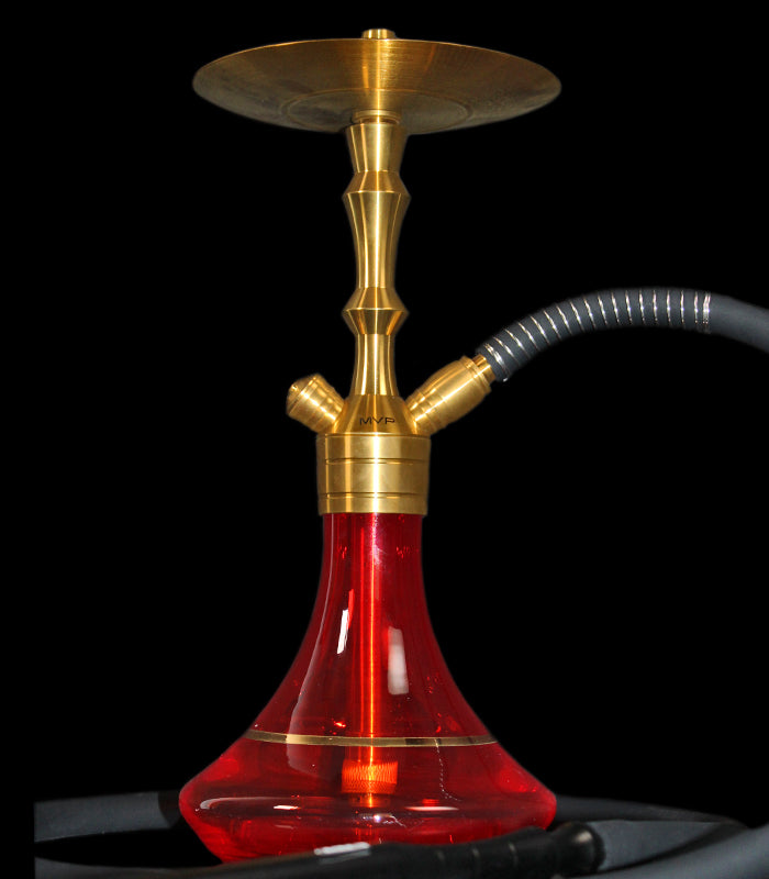 Aladin | Shisha | Mvp360 | red with gold ring