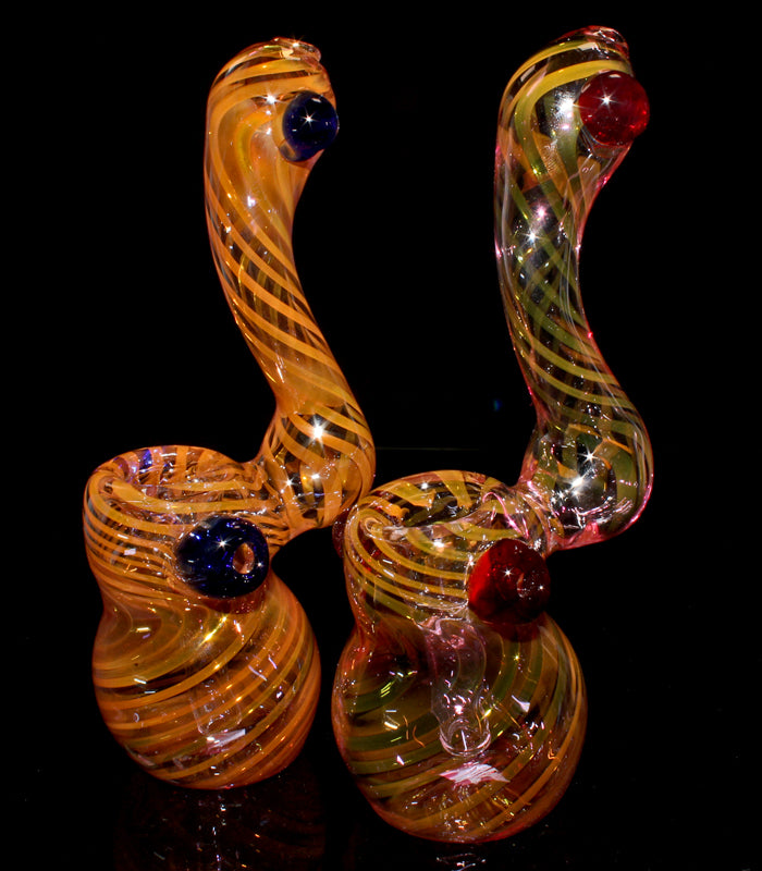 Golden Glass Bubbler | Einzelstück