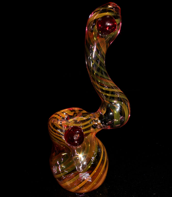 Golden Glass Bubbler | Einzelstück