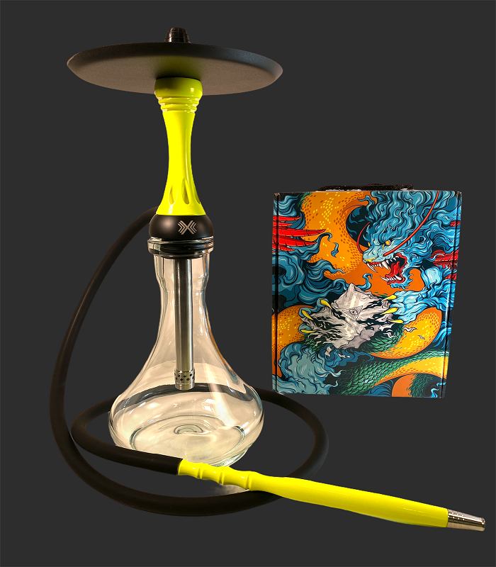 Alpha Hookah | Model X | Yellow