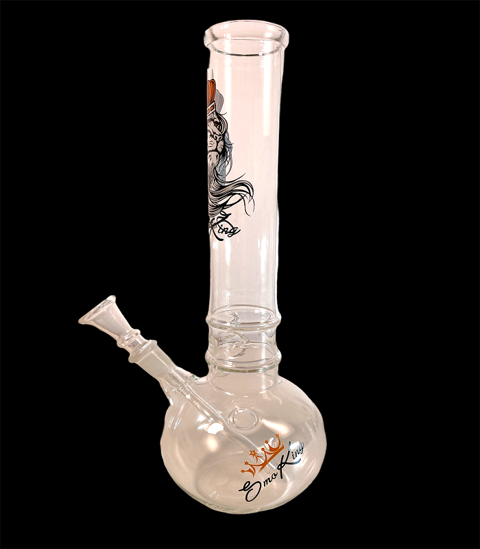 SmoKing | Lion Glasbong | 30 cm hoch | 14,5er Schliff