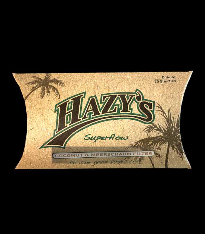 Hazys Coconut | Mehrschaum Aktivkohlefilter | ø 8 mm 50 Stck.