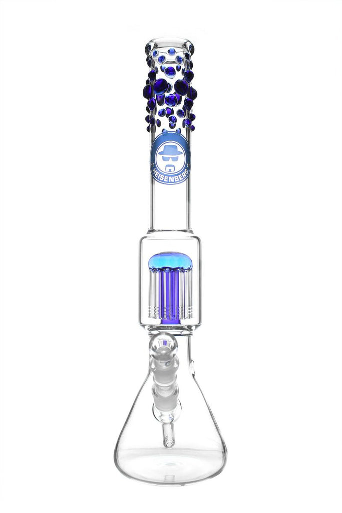 Heisenberg | Beaker Bubble | 12 Arm Perc Blue