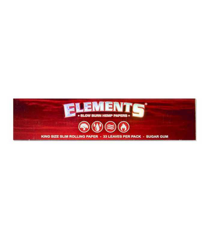 Elements | Red King Size Slow Burn Papier