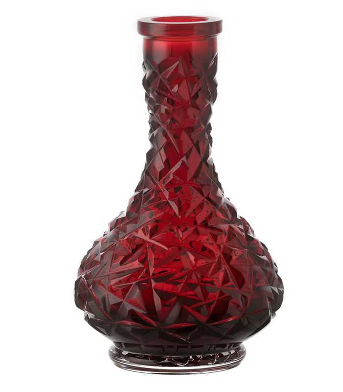 Caesar | Crystal | Rock Pear Red | Hookah Base