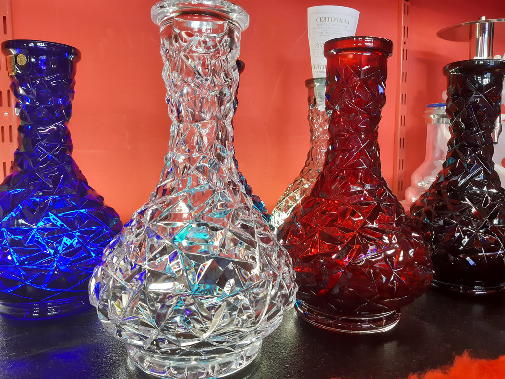 Caesar | Crystal | Rock Pear Red | Hookah Base