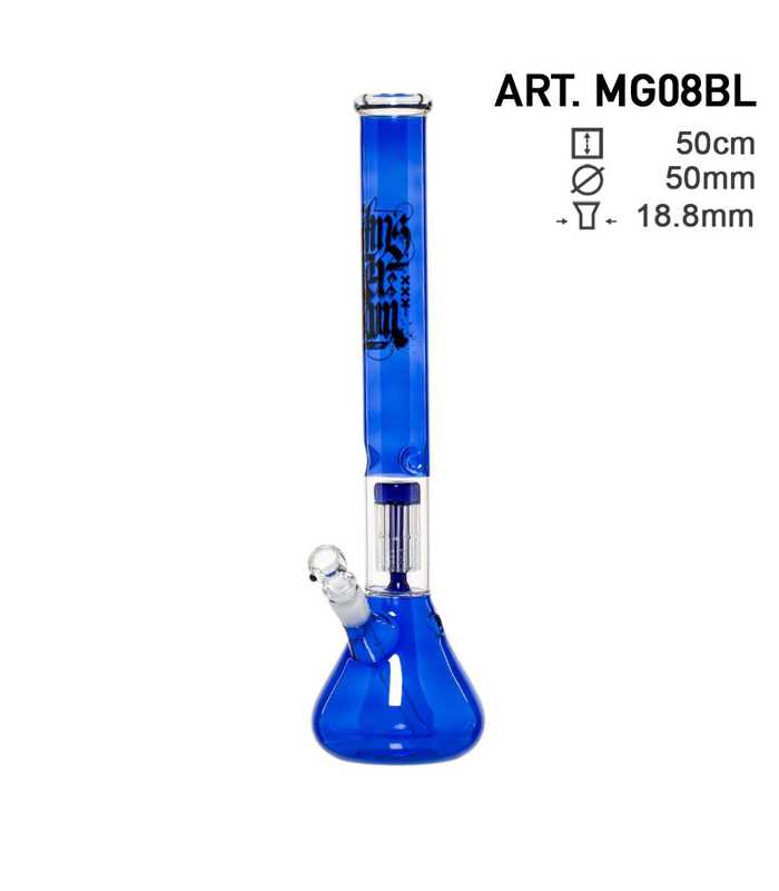 Amsterdam | Bong Glass | 8 arm Perculator | 50 cm hoch | 18,8er Schliff