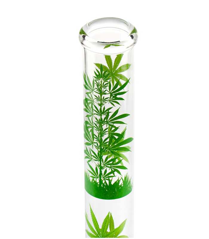 Leaf | Jhari Hangover Glass Bong | 45 cm hoch | 18,8er Schliff