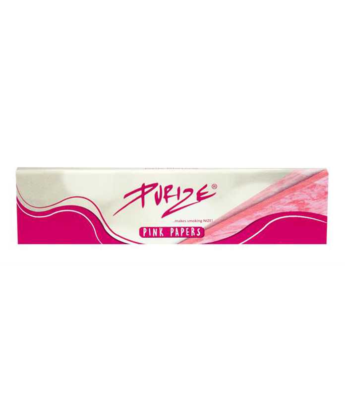 Purize Papers | King Size Slim Ultra Fine | Pink | 32 Blättchen