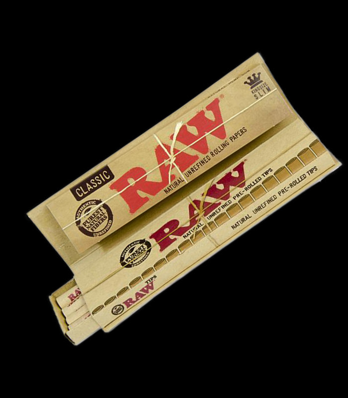 Raw Classic | Connoisseur King Size Papier + Prerolled Filtertips