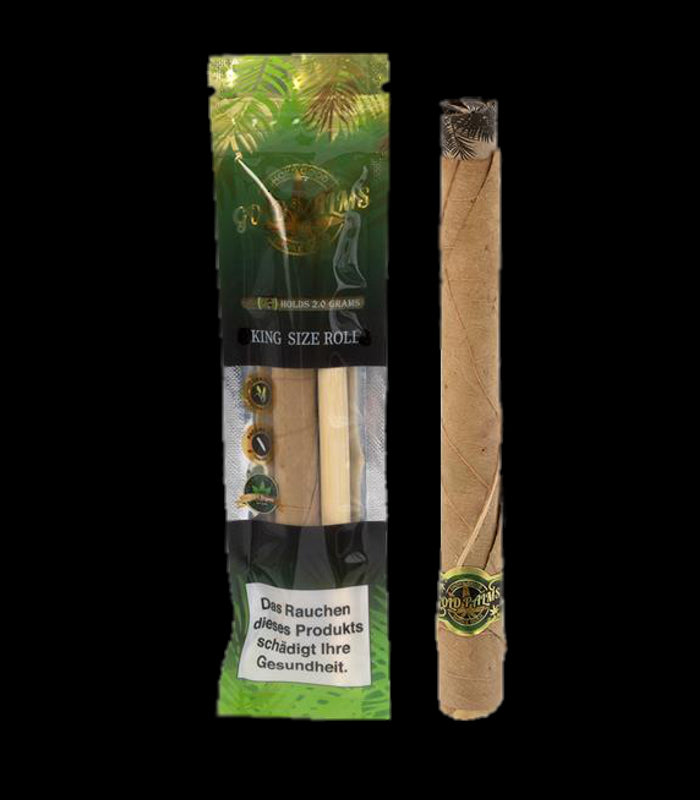 Golden Palms Rolls Tendu | Bluntwraps | King Size