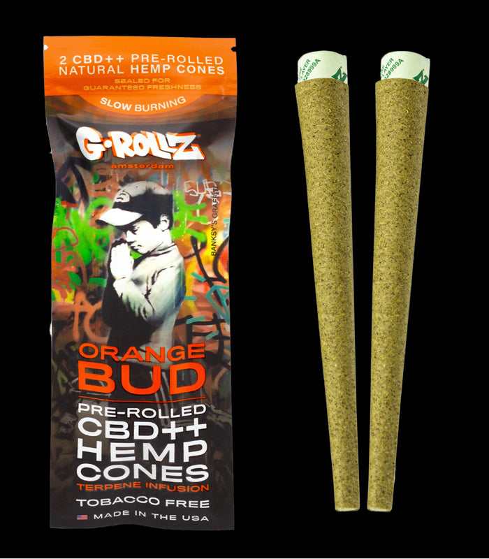 G-Rollz | Banksy's Graffiti |Orange Bud| 2er Pack