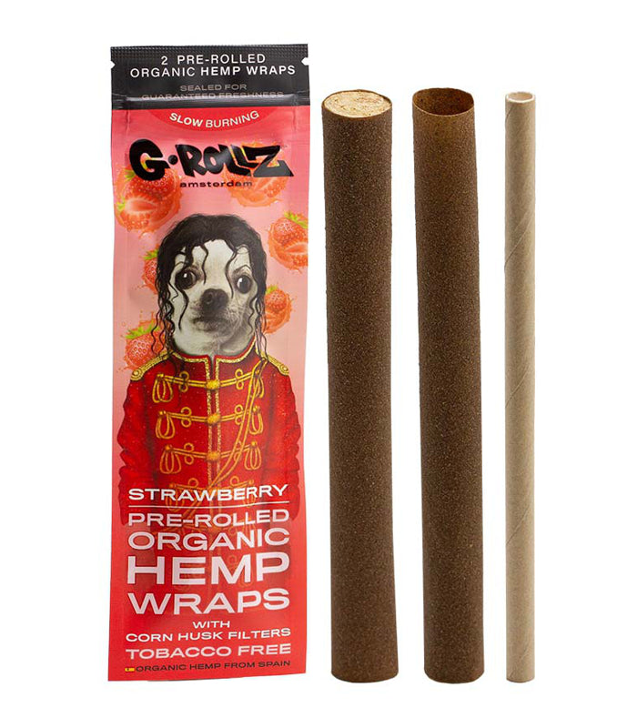 G-Rollz | Pre-rolled 'pop' Strawberry | 2er Pack