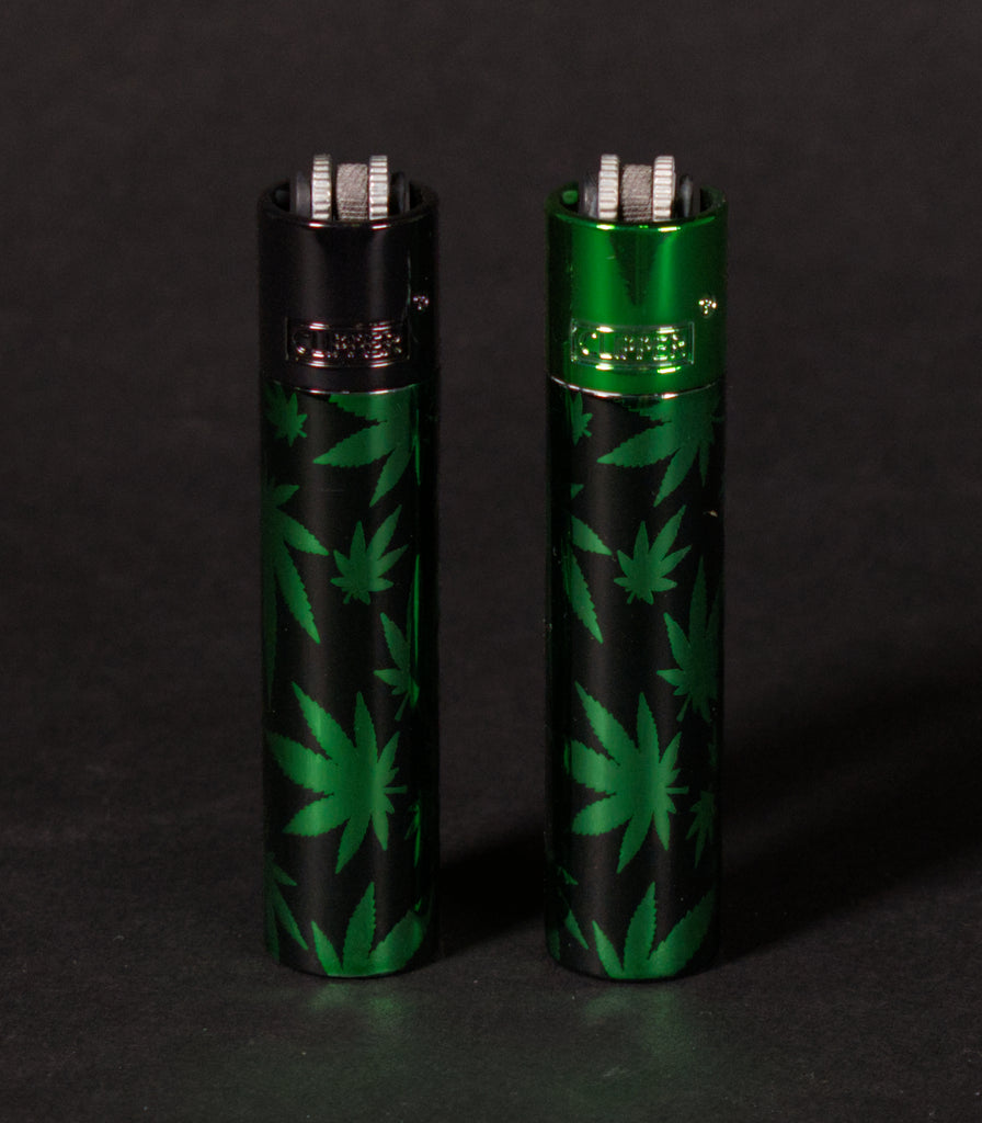 Clipper | Metal Green Leaves