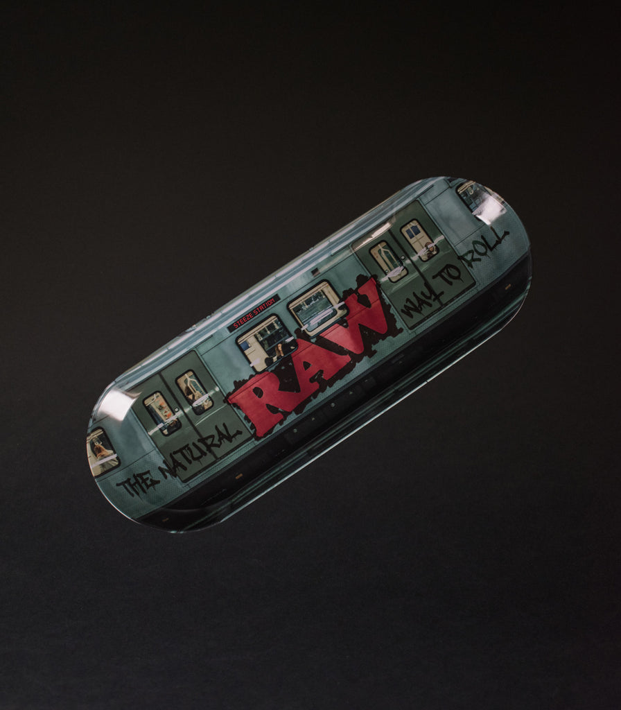 Raw | Skate Deck Graffiti | Rolling Tray Large