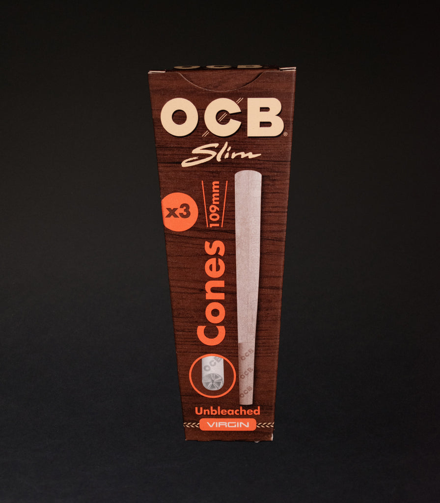 OCB | Premium | Virgin Unbleached Slim Cones | 3 Stk.