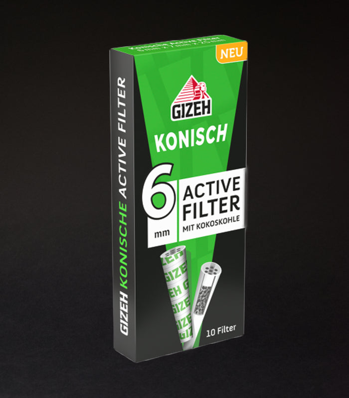 Gizeh | Active Filter konisch | 10er