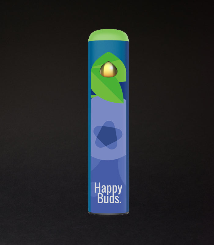 Happy Buds | CBD Vape-pen | Blueberry