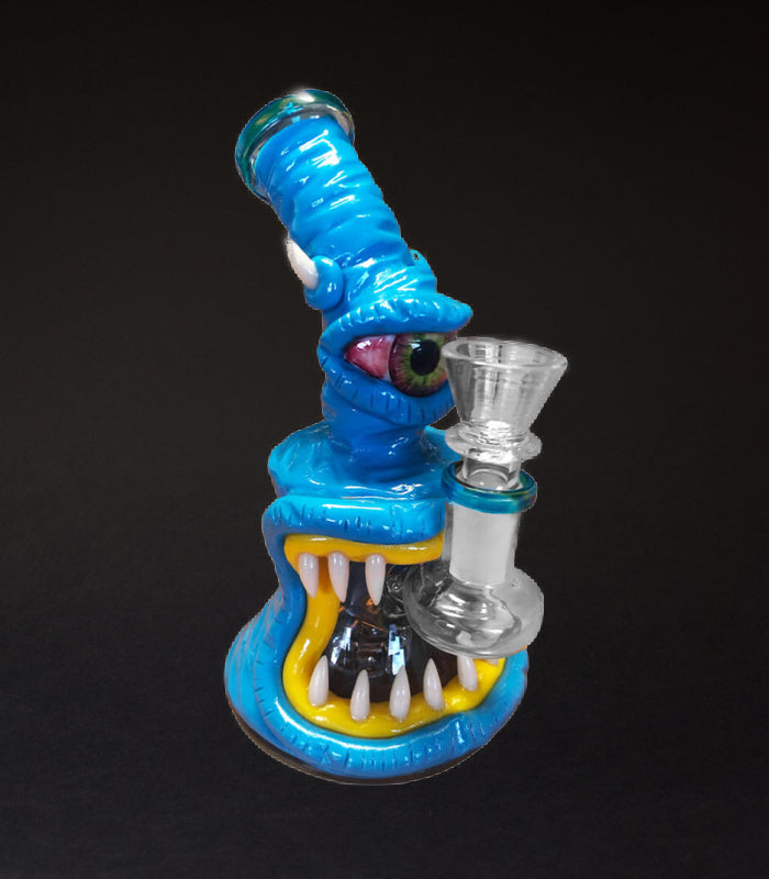 Black Sheep | Monster Bong | Blau | 16 cm hoch