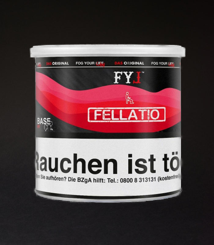 Fog Your Law | Dry Base mit Aroma | Fellatio | 65 g