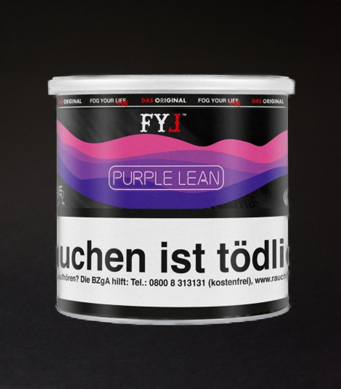 Fog Your Law | Dry Base mit Aroma | Purple Lean | 65 g