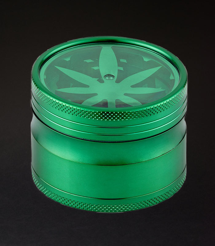 Super Heroes | Grinder Weed-Leaf | Grün | 4 tlg.