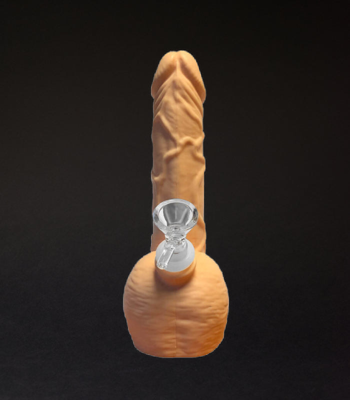 Urban Crew | White Penis Bong | 18 cm hoch