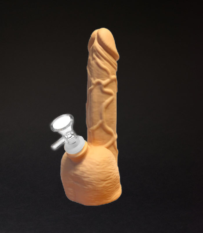 Urban Crew | White Penis Bong | 18 cm hoch