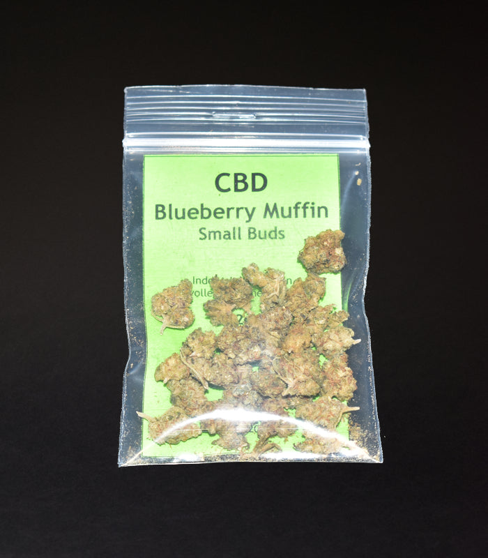 CBD | Blueberry Muffin | Small Buds | 25 % | 2 g