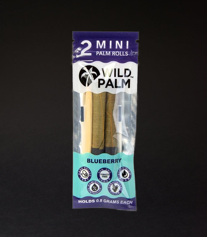 Wild Palm | Mini Terpene Infused Palm Rolls | Blueberry