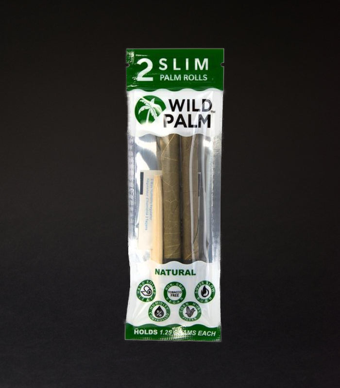 Wild Palm | Slim Terpene Infused Palm Rolls | Natural