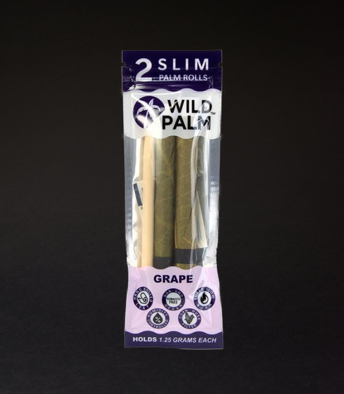 Wild Palm | Slim Terpene Infused Palm Rolls | Grape