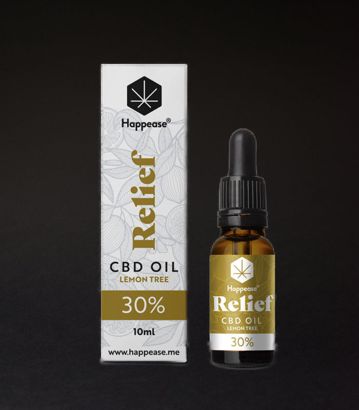 Happease | Lemon Tree | Relief | CBD Öl | 30 % | 10 ml