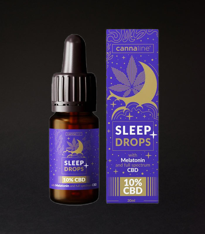 Cannaline | Full Spectrum | CBD Oil | Sleep Drops mit Melatonin | 30 ml