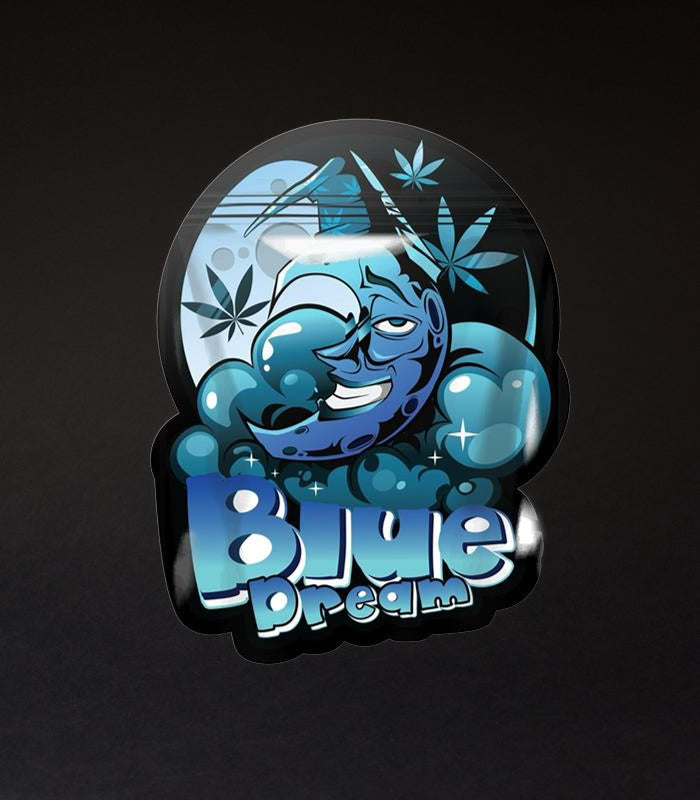 Mylar Bag Geruchsstopp Zip-Beutel Blue Dream, 10 Stk.