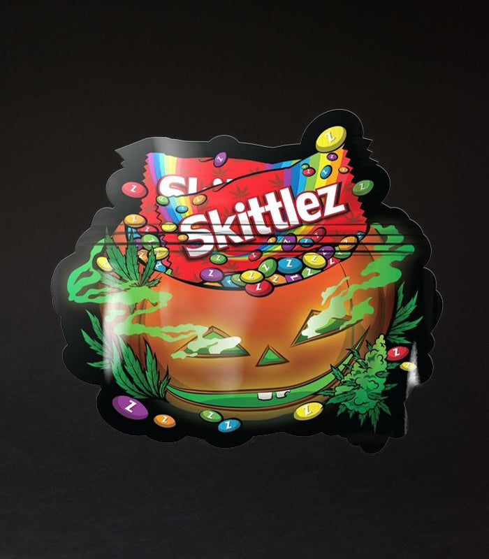 Mylar Bag Geruchsstopp Zip-Beutel Skittlez, 10 Stk.