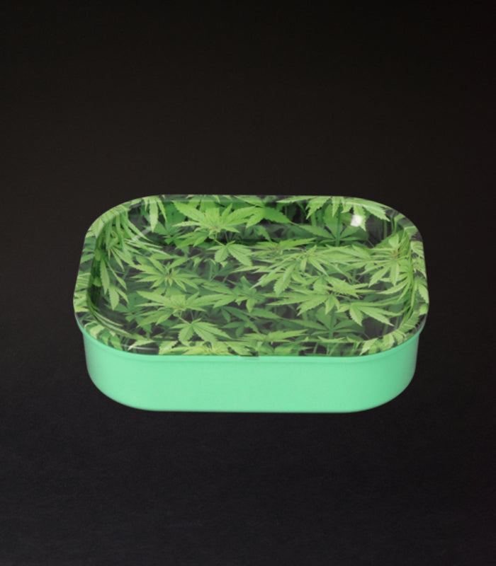 Rolling Tray + TinBox | 18 x 14 x4,6 cm