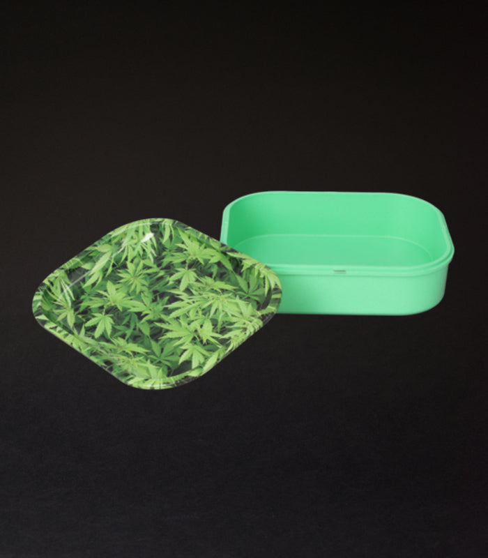 Rolling Tray + TinBox | 18 x 14 x4,6 cm