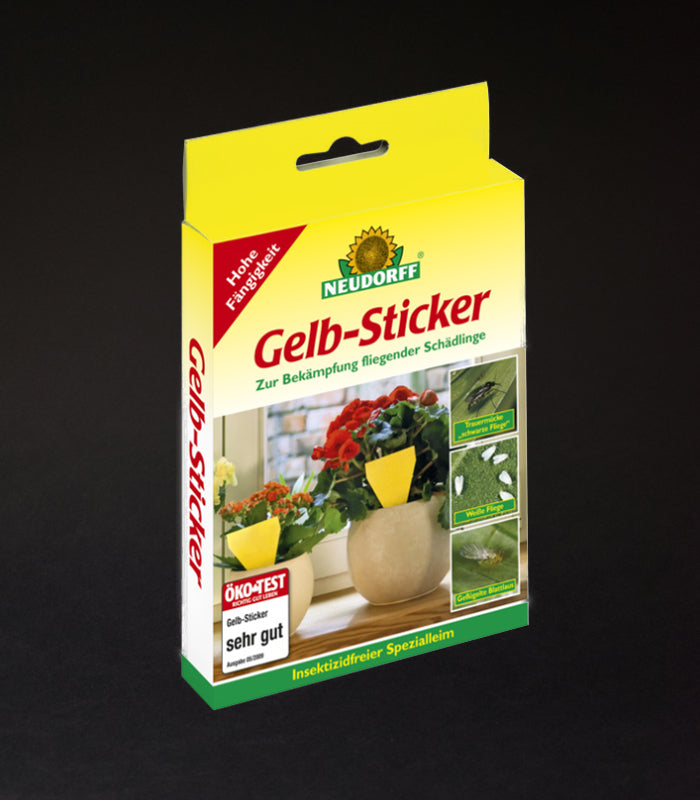 Gelbsticker | zum in den Topf stecken | 10 Stk.