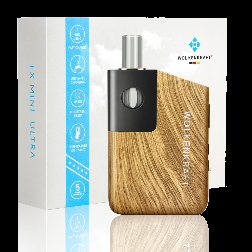 WOLKENKRAFT FX MINI ULTRA Vaporizer *Holzoptik*